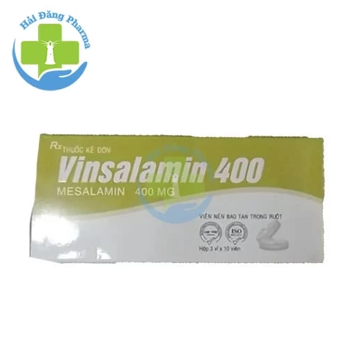 Vinsalamin 400 - Hộp 3 vỉ x 10 viên